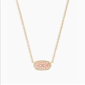 Kendra Scott Elisa Rose Gold & Silver Necklace